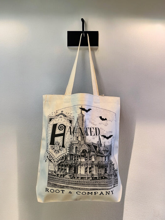 Root and Company - Haunted House Antique Fancy Canvas Tote Bag