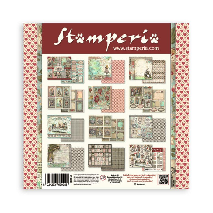 Scrapbooking Pad 10 Sheets 12"x12" - Alice - Root & Company