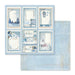 Scrapbooking Pad 10 Sheets 12"x12" - Blue Land - Root & Company