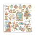 Scrapbooking Pad 10 Sheets 12"x12" - Christmas Greetings - Root & Company