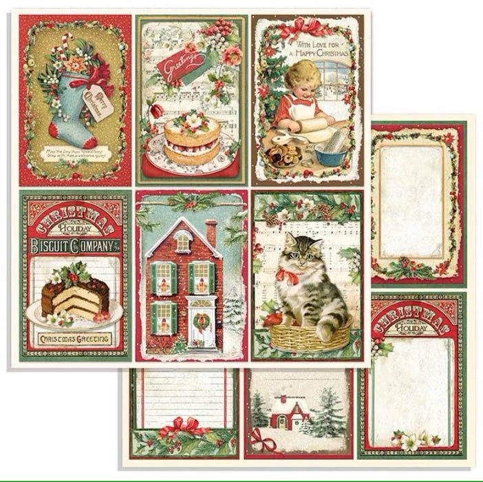 Scrapbooking Pad 10 Sheets 12"x12" - Classic Christmas - Root & Company