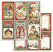 Scrapbooking Pad 10 Sheets 12"x12" - Classic Christmas - Root & Company