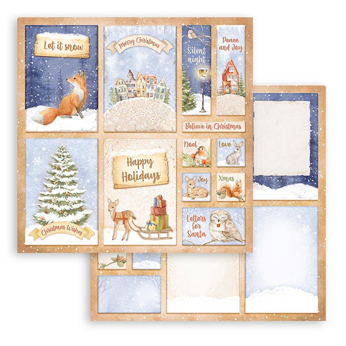 Scrapbooking Pad 10 Sheets 12"x12" - Winter Valley - Root & Company