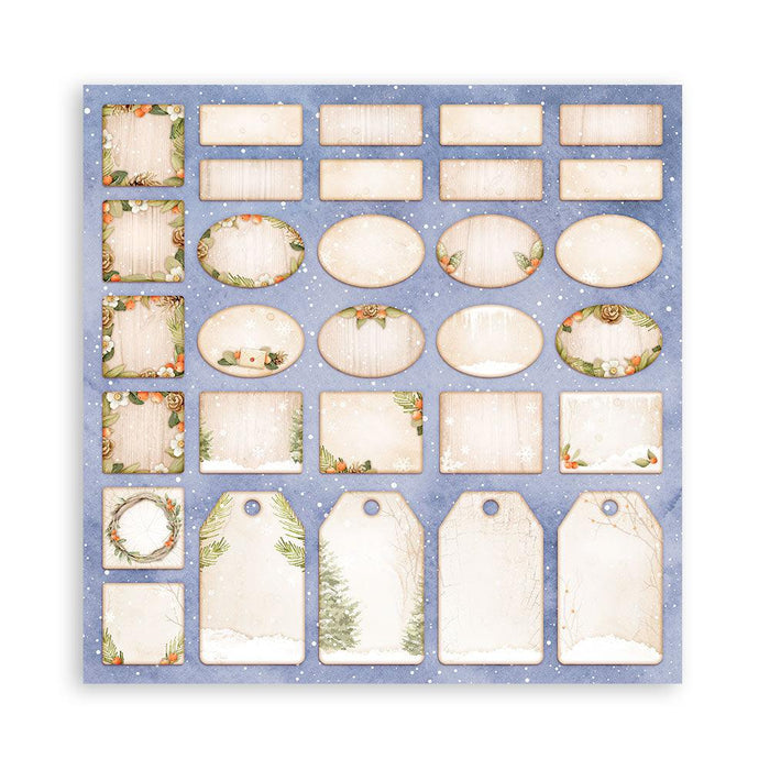 Scrapbooking Pad 10 Sheets 12"x12" - Winter Valley - Root & Company