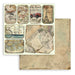 Scrapbooking Small Pad 10 Sheets 8"X8" - Around the World - Root & Company