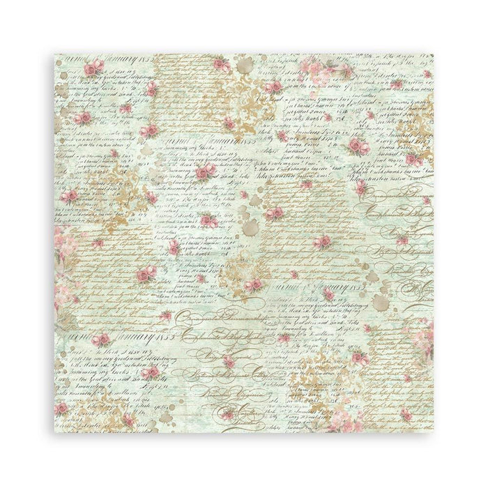 Scrapbooking Small Pad 10 Sheets 8"x8" - Precious - Root & Company