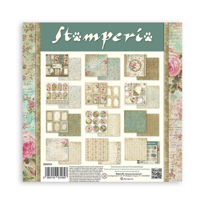 Scrapbooking Small Pad 10 Sheets 8"x8" - Precious - Root & Company