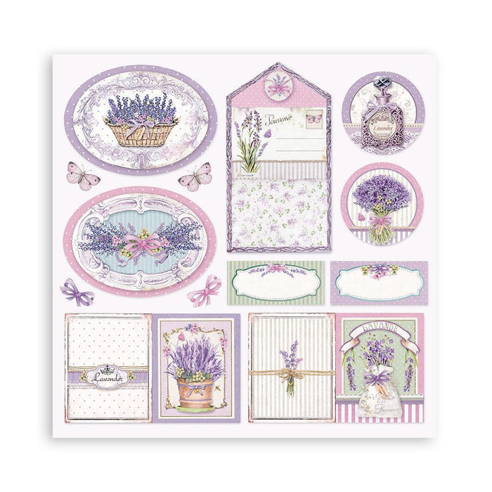 Scrapbooking Small Pad 10 sheets 8"X8" - Provence - Root & Company