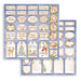 Scrapbooking Small Pad 10 Sheets 8"X8" - Winter Valley - Root & Company