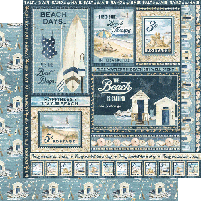 The Beach is Calling 12×12 Collection Pack - Root & Company