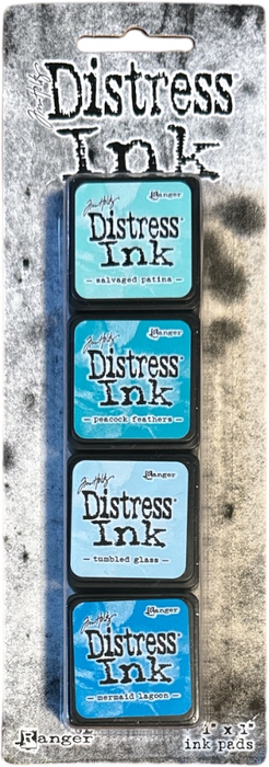 Ranger Ink - Tim Holtz - 4ct T/T Distress Mini Ink Pads